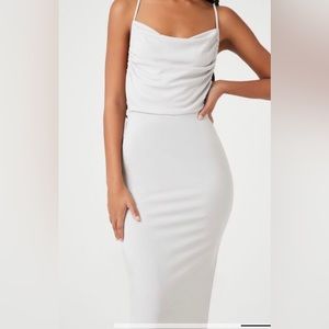 NWT Cowl Neck Cami Slip Dress